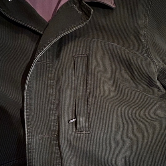 Timberland Ruggedwear Ranch Corduroy Jacket Medium Vintage Green EUC - Picture 10 of 16